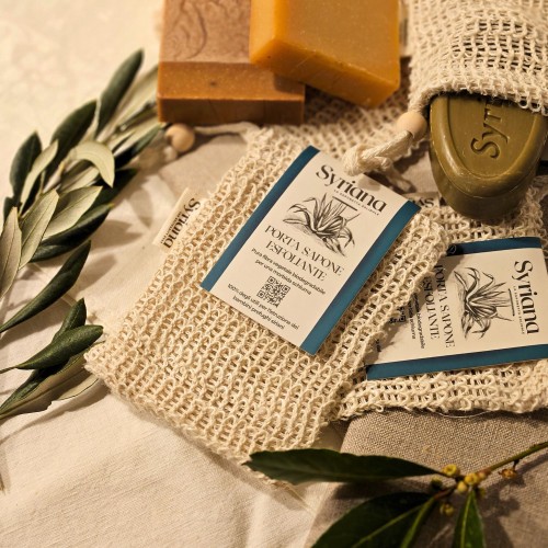 Ексфолираща торбичка за сапун