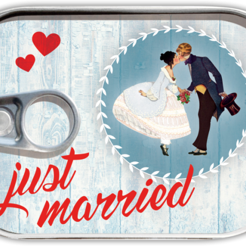 Плик за пари и пожелания от ново поколение "Сватба"