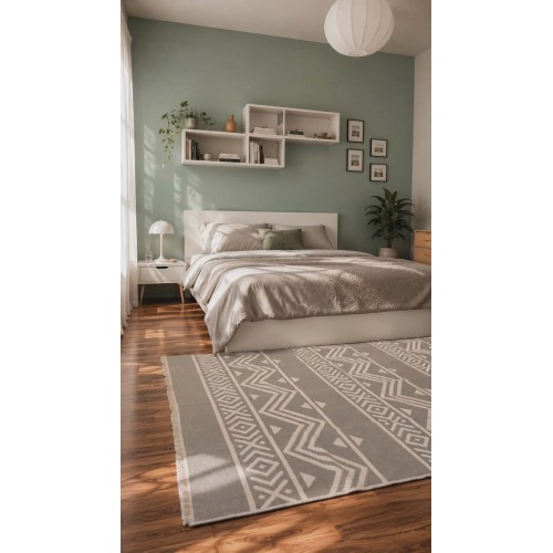 Двулицев килим Hygga Rug Grey