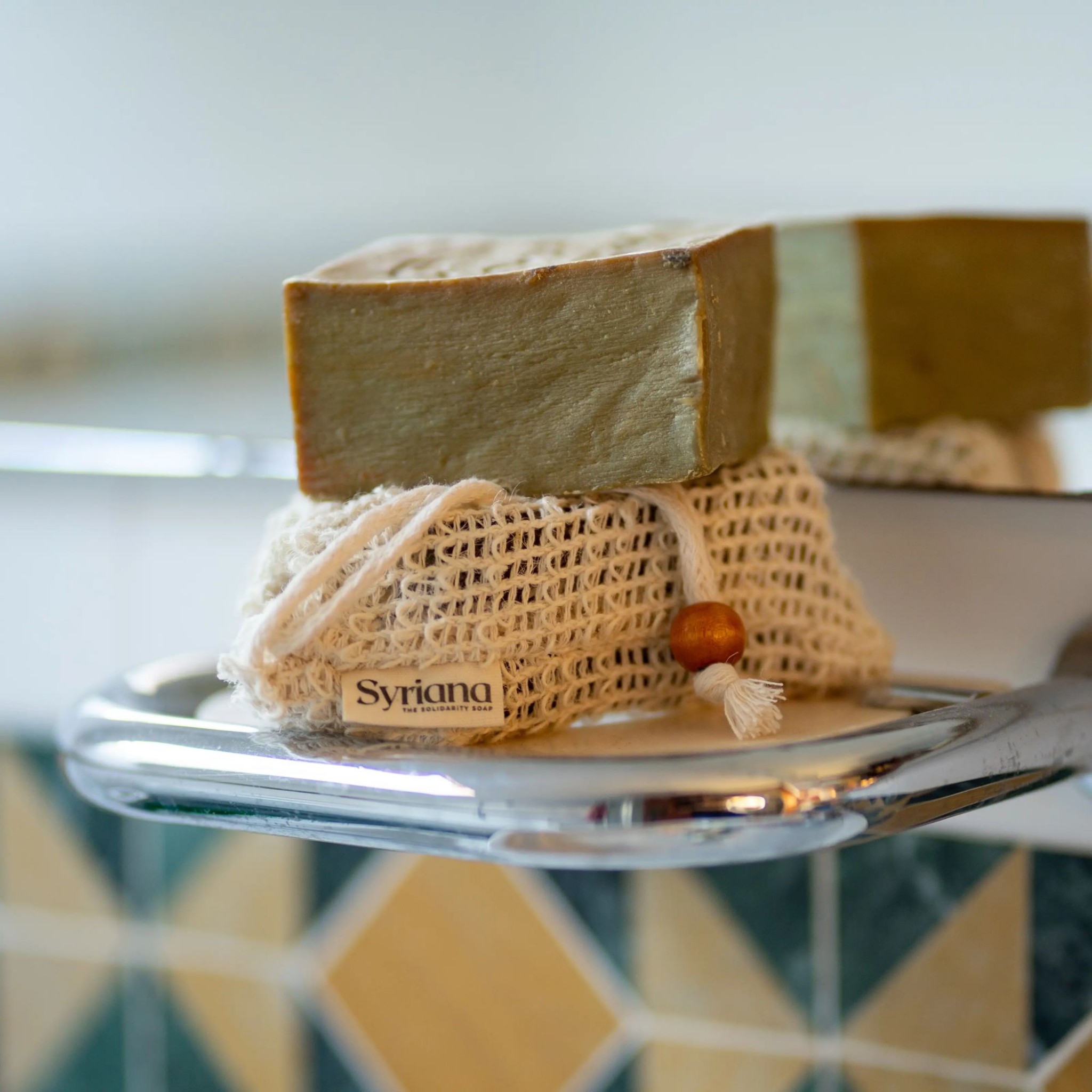 Ексфолираща торбичка за сапун