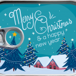 Плик за пари и пожелания от ново поколение "Весела Коледа и ЧНГ"