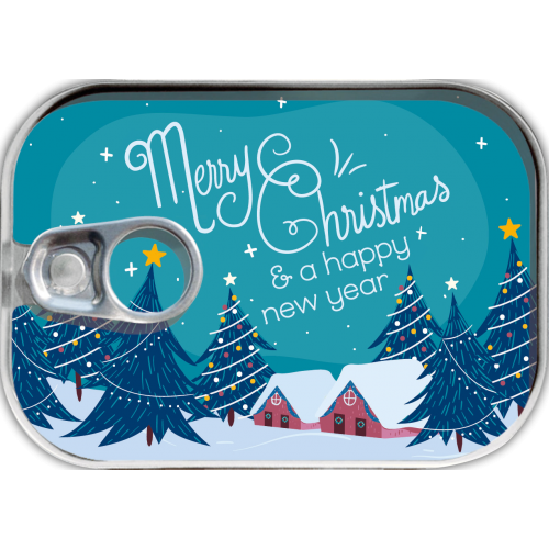 Плик за пари и пожелания от ново поколение "Весела Коледа и ЧНГ"