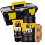 Подаръчен комплект за мъже "Грижа в куфар"