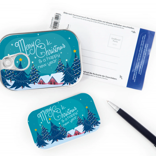 Плик за пари и пожелания от ново поколение "Весела Коледа и ЧНГ"