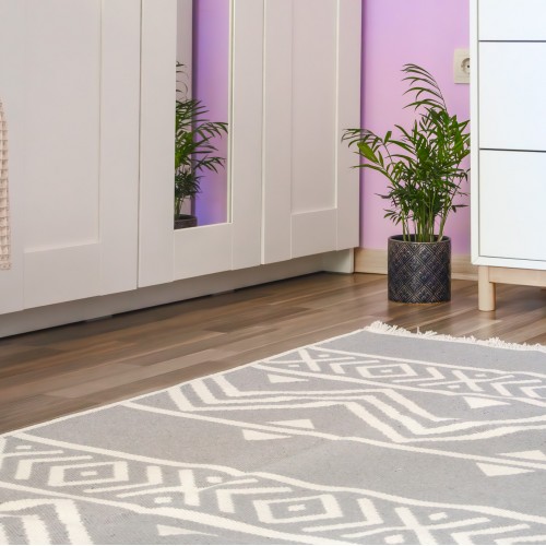 Двулицев килим Hygga Rug Grey