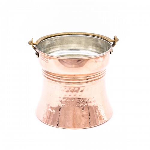 Медно котле с капак