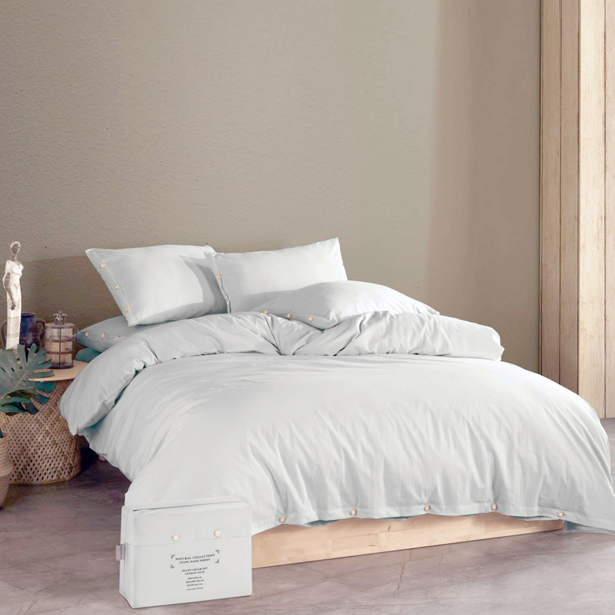 Спален комплект Stone Washed Cloudy Спален комплект Stone Washed Cloudy
